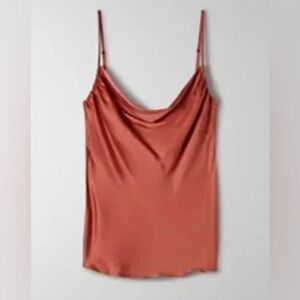 Aritzia Wilfred Allusion Satin Camisole